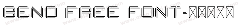 bend free font字体转换
